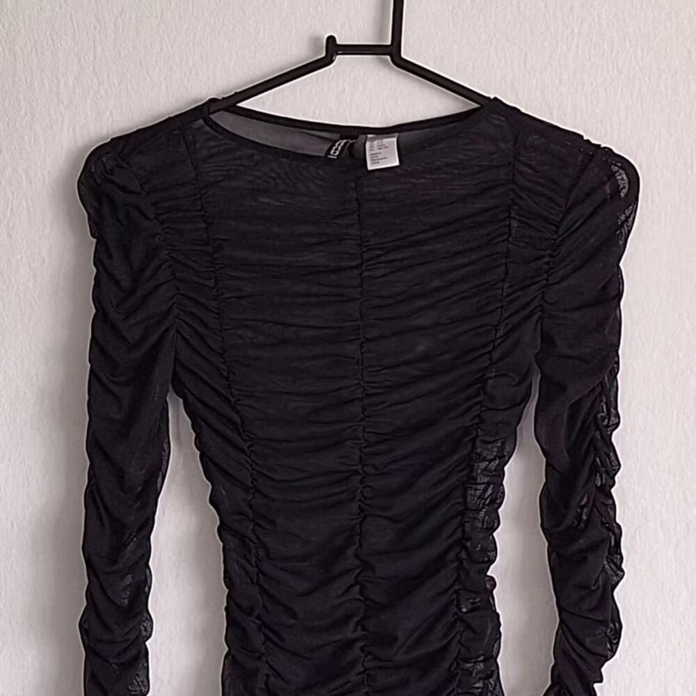 Divided Women's Black Crop-top - Picture 2 of 4